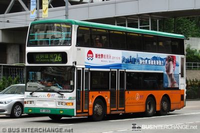 Bus 26 - New World First Bus Dennis Trident III (KR6915)