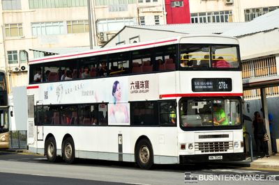 Bus 278X - Kowloon Motor Bus Dennis Dragon (HN7046)