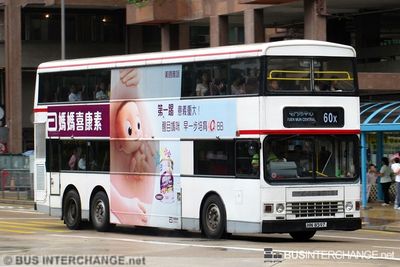 Bus 60X - Kowloon Motor Bus Dennis Dragon (HN8597)