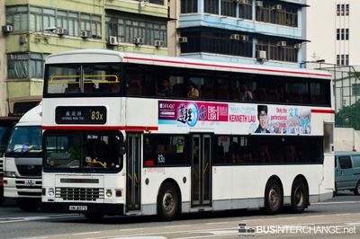 Bus 83X - Kowloon Motor Bus Dennis Dragon (HN8075)