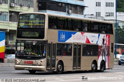 Bus 3D - Kowloon Motor Bus Volvo B10TL (JV4186)