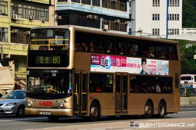 Bus 80 - Kowloon Motor Bus Volvo B10TL (JW3695)