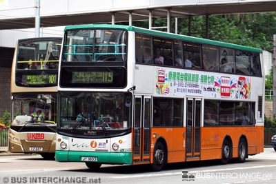 Bus 115 - New World First Bus Volvo B10TL (JY1603)