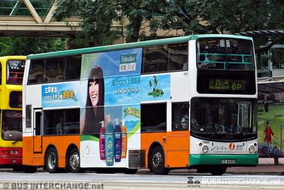 Bus 8P - New World First Bus Volvo B10TL (KE8495)