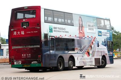 Bus 111 - New World First Bus Volvo B10TL (KJ3297)
