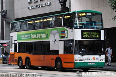Bus 2 - New World First Bus Neoplan Centroliner (JV9549)