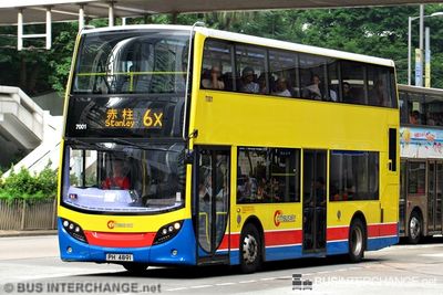 Bus 6X - Citybus Alexander Dennis Enviro 400 (PH4891)