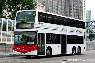 Bus K76 - MTR Alexander Dennis Enviro 500 (NF6585)