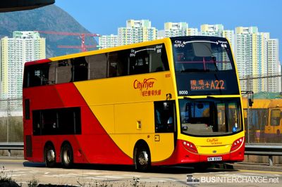 Bus A22 - Citybus Alexander Dennis Enviro 500 MMC (SN8590)