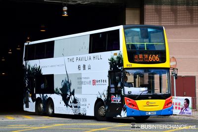 Bus 606 - Citybus Alexander Dennis Enviro 500 (NZ3602)