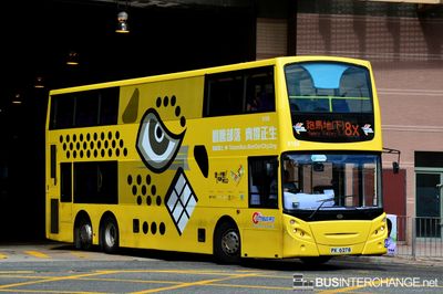 Bus 8X - Citybus Alexander Dennis Enviro 500 (PK6278)