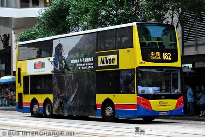 Bus 182 - Citybus Alexander Dennis Enviro 500 (PN6097)
