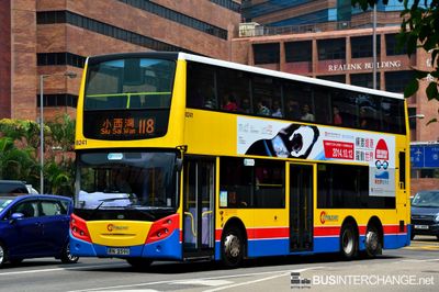 Bus 118 - Citybus Alexander Dennis Enviro 500 (RN2591)