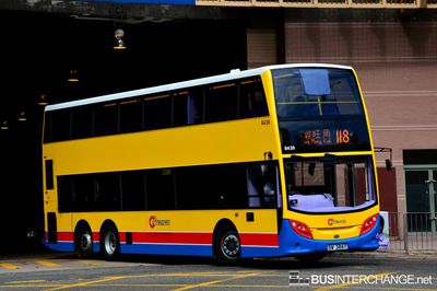 Bus 118 - Citybus Alexander Dennis Enviro 500 MMC (SW3867)