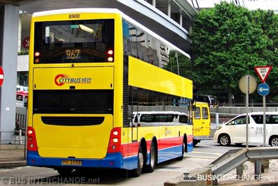 Bus 967 - Citybus Scania K280UD (PX3555)