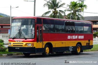 ACU7827 - Red & Yellow Omnibus Co. Sdn Bhd