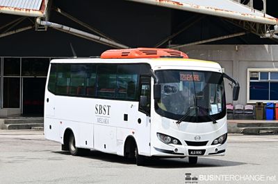 Bus T21 - BAS.MY Melaka Hino XZU720R (ALQ1890)