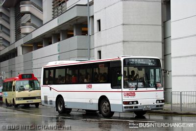 Bus 14S - Kowloon Motor Bus Mitsubishi Fuso MK217J (GJ4099)