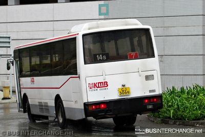 Bus 14S - Kowloon Motor Bus Mitsubishi Fuso MK217J (GJ3069)