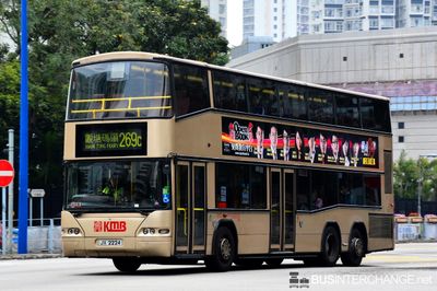 Bus 269C - Kowloon Motor Bus Neoplan Centroliner (JX2224)