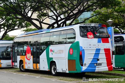 Bus ASEAN Para Games 2015 Shuttle Bus - Private Operator Scania K230UB (PA9596T)