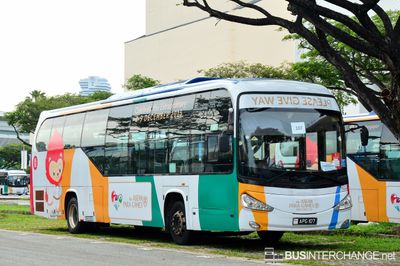 Bus ASEAN Para Games 2015 Shuttle Bus - Private Operator Scania K230UB (PA9869G)