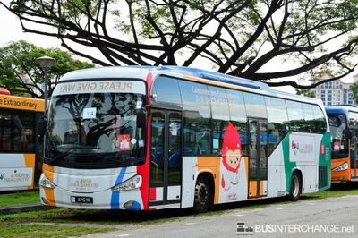 Bus ASEAN Para Games 2015 Shuttle Bus - Private Operator Scania K230UB (PA9779H)