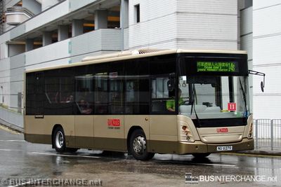 Bus 14S - Kowloon Motor Bus Scania K230UB (NU6279)