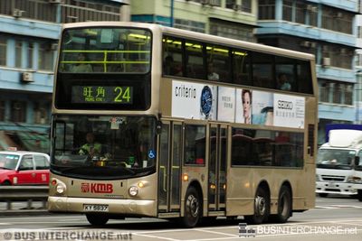 Bus 24 - Kowloon Motor Bus Volvo B10TL (KY5837)