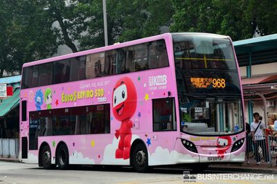 Bus 968 - Kowloon Motor Bus Alexander Dennis Enviro 500 MMC (SH6976)