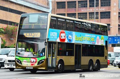 Bus 118 - Kowloon Motor Bus Alexander Dennis Enviro 500 MMC (SE6593)