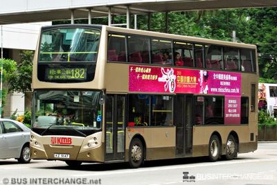Bus 182 - Kowloon Motor Bus Alexander Dennis Enviro 500 (KZ9147)