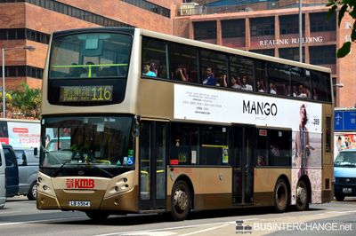 Bus 116 - Kowloon Motor Bus Alexander Dennis Enviro 500 (LB6564)