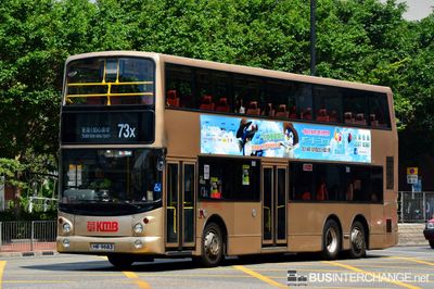 Bus 73X - Kowloon Motor Bus Dennis Trident III (HR9683)