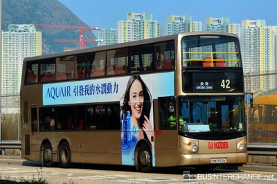 Bus 42 - Kowloon Motor Bus Dennis Trident III (HN9036)