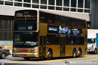 Bus 40 - Kowloon Motor Bus Dennis Trident III (HY9885)