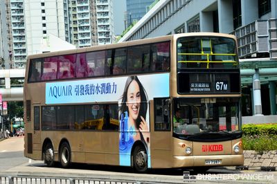 Bus 67M - Kowloon Motor Bus Dennis Trident III (HV7287)