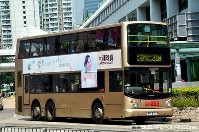 Bus 31M - Kowloon Motor Bus Dennis Trident III (KF8311)