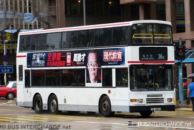 Bus 36A - Kowloon Motor Bus Volvo Olympian (GW4866)