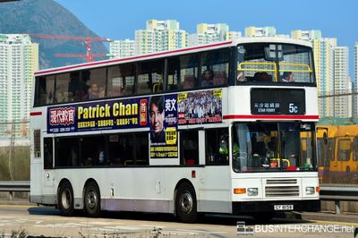 Bus 5C - Kowloon Motor Bus Volvo Olympian (GY8158)