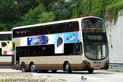Bus 6 - Kowloon Motor Bus Volvo B9TL (PW 327)