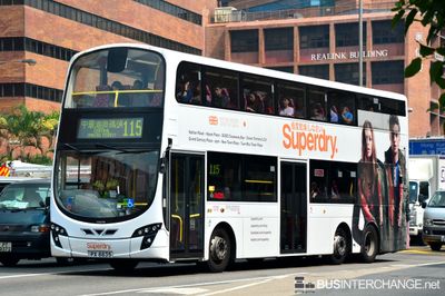 Bus 115 - Kowloon Motor Bus Volvo B9TL (PX8835)
