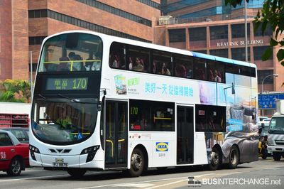 Bus 170 - Kowloon Motor Bus Volvo B9TL (PJ8875)