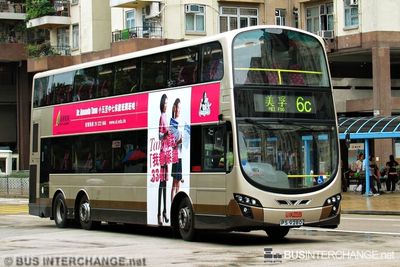 Bus 6C - Kowloon Motor Bus Volvo B9TL (PS9280)
