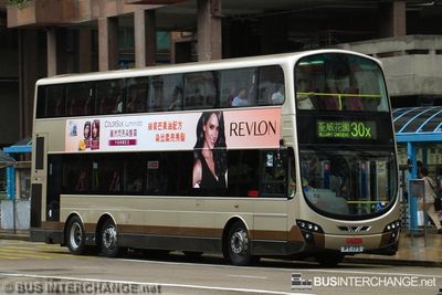 Bus 30X - Kowloon Motor Bus Volvo B9TL (PT 175)