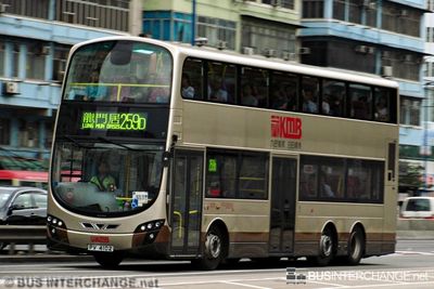 Bus 259D - Kowloon Motor Bus Volvo B9TL (PV4102)