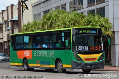 Bus A1 - JB Central Line Hino AK176K (BDW7143)