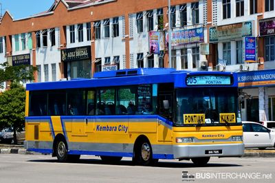 Bus 605 - Kembara City Nissan Diesel JP251 (BHG7926)