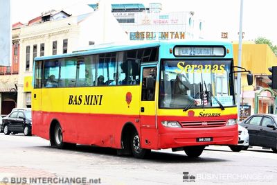 Bus 29 - Wawasan Sutera / Seranas Bus Service (BHR2999)