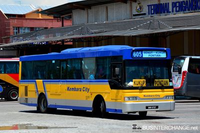 Bus 605 - Kembara City Nissan Diesel JP251 (BHR6707)